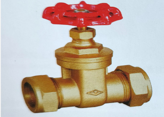 Hoop Join Gate Brass Water Valve Leakproof Clamp Connect Manual Power