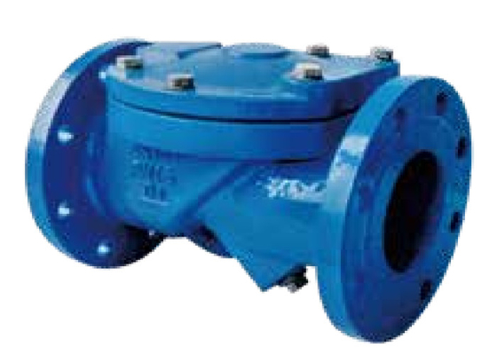 Grey Ductile Iron Flanged Swing il cuneo di gomma della valvola di ritenuta 1.0/1.6mpa