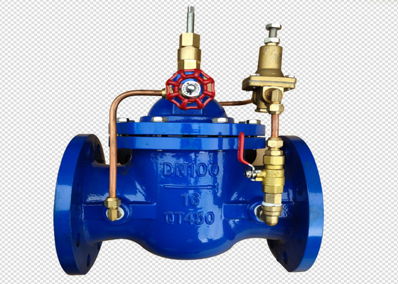 valvola 400X Grey Iron anticorrosivo di tutela dell'acqua di controllo di flusso 1.0mpa